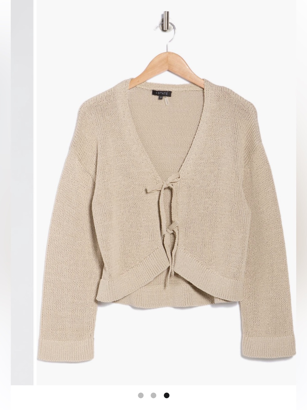1 State Tier Front Cardigan View 2